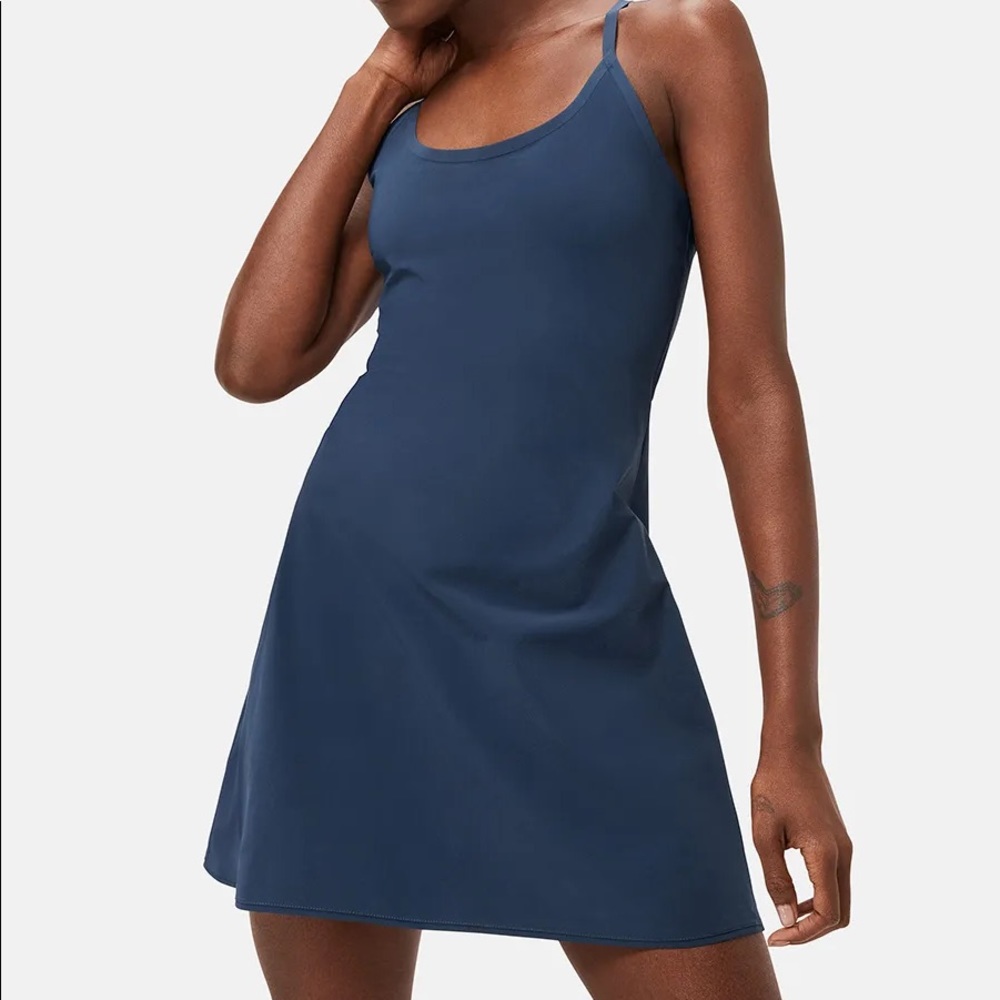 Navy blue OV dress